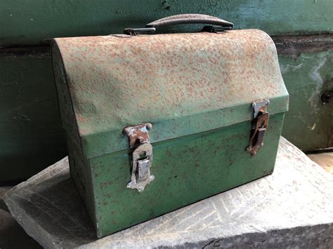 miners metal lunch box for sale 